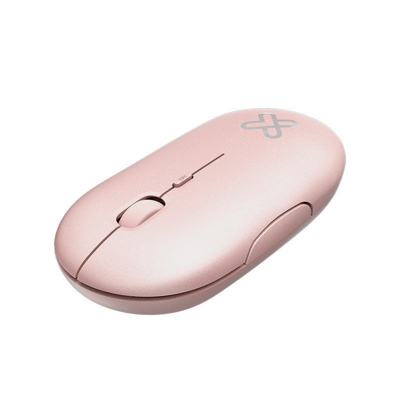 Mouse inalámbrico delgado Klip Xtreme SlimSurfer Rosado KMW-415