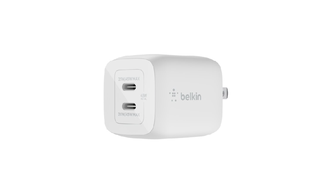 60W USB-C PD 3.0 WAL CHARGER 2 USB C 30W | WCB010dqWH