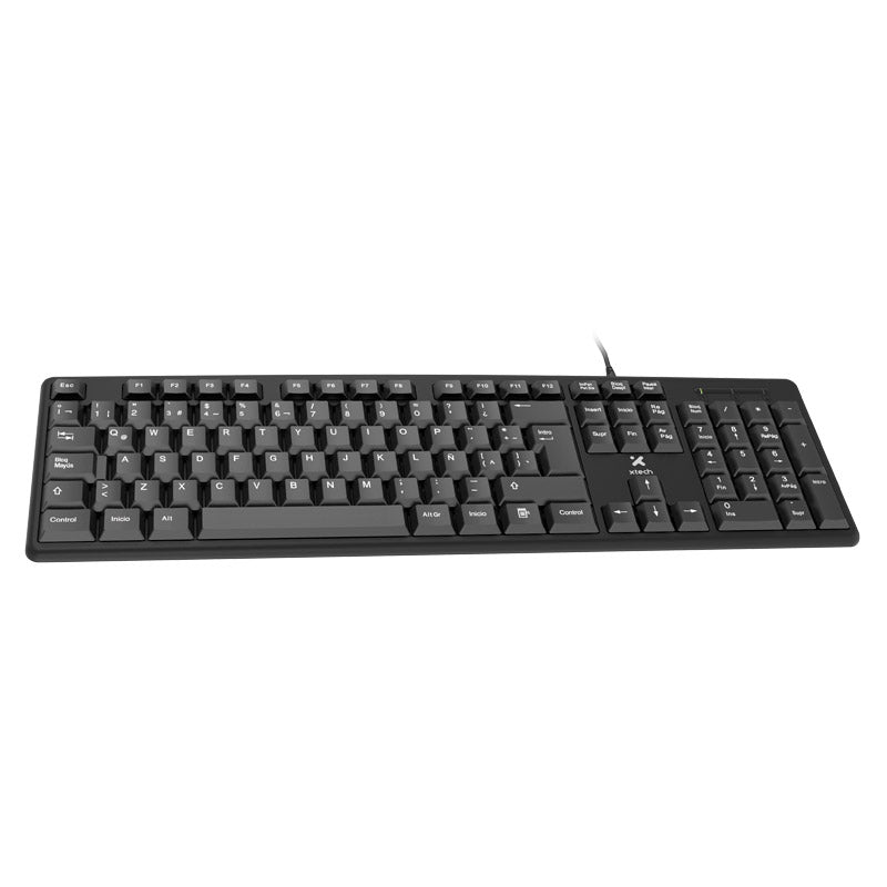 Teclado Xtech XTK-092S - Detalle teclado