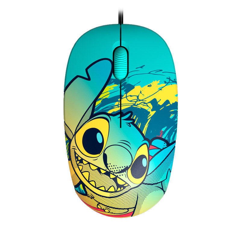 Mouse Xtech Stitch XTM-D406ST-BL con cable