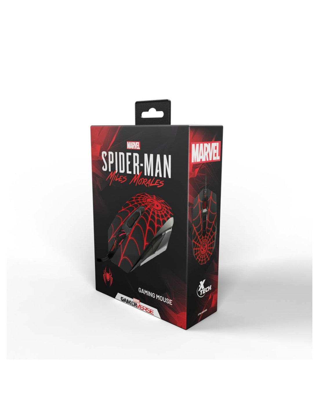 Mouse Gamer Xtech Spider-Man: Miles Morales XTM-M520SM - vista superior