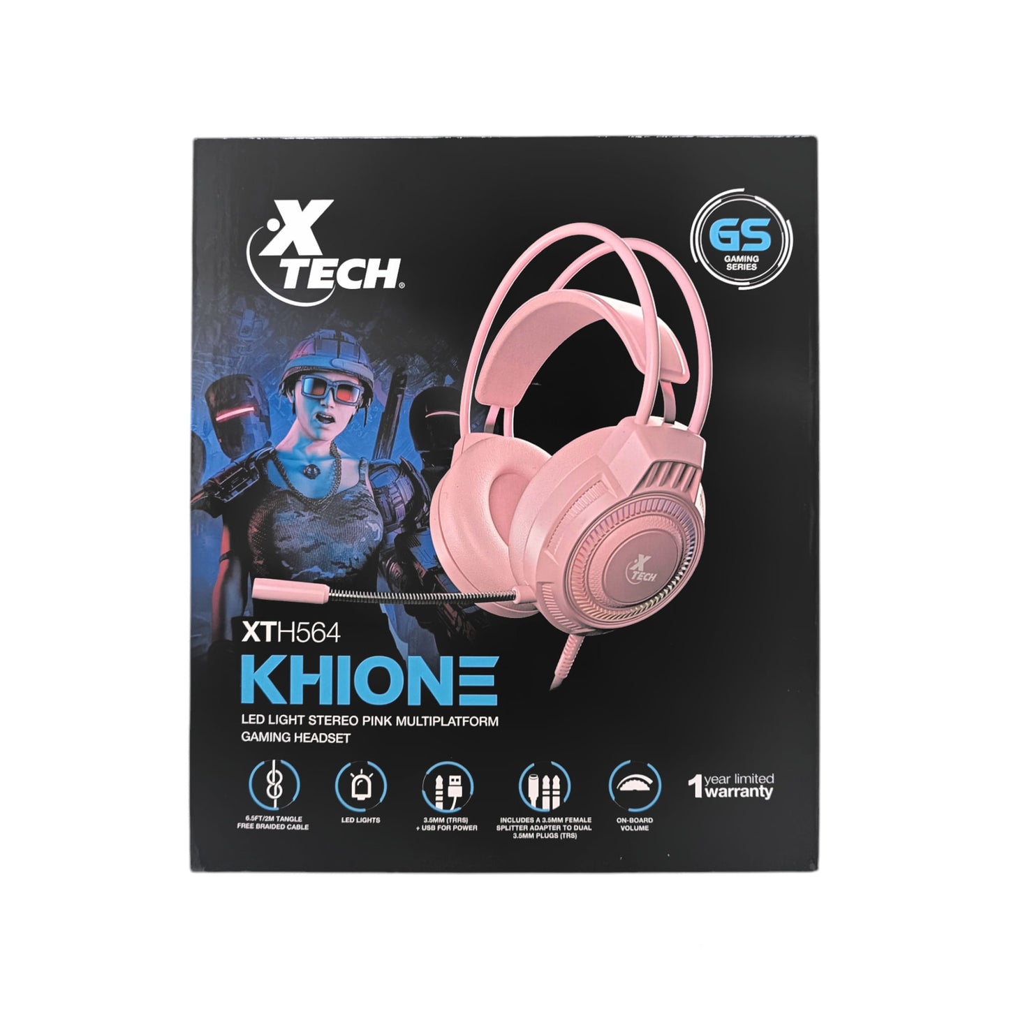 Audífonos Xtech Khione — Micrófono omnidireccional | XTH-564