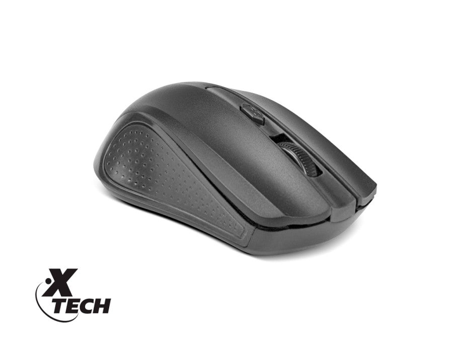 Xtech mouse inalámbrico de 4 botones Galos XTM - 310BK 1600Dpi - Sys Shop Colombia