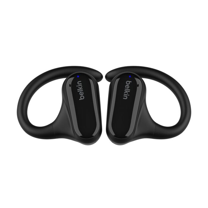 Belkin SoundForm ClearFit open-ear negros frontal