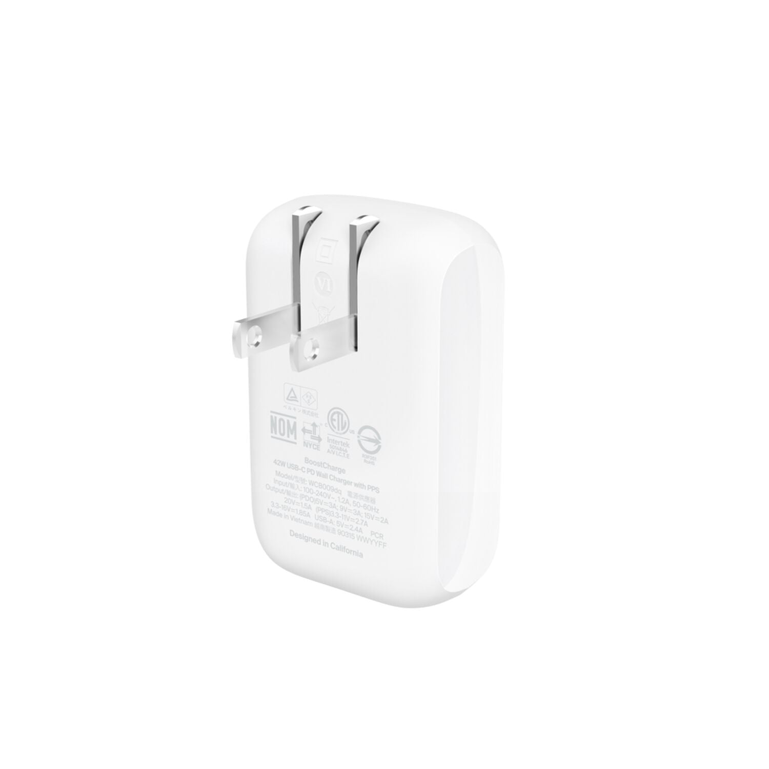 Cargador de Pared Belkin packaging