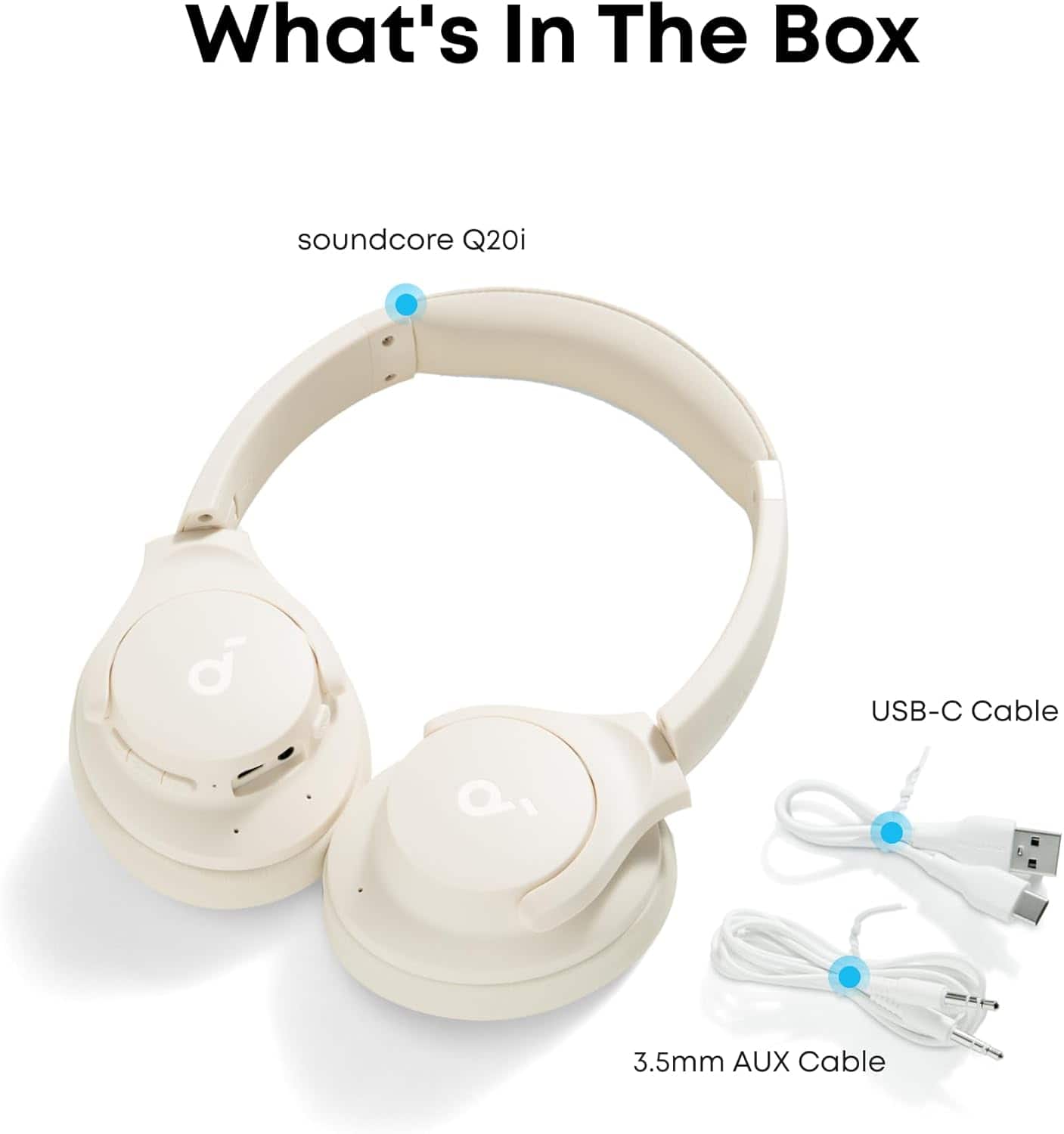 Soundcore Q20i Blanco 7