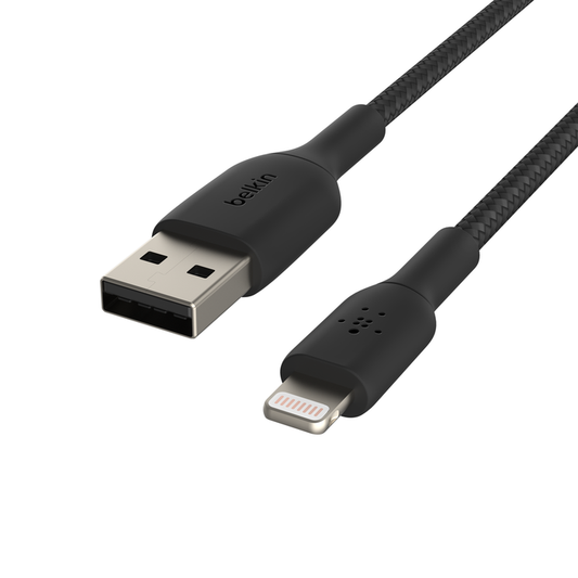 Cable Belkin CAA002 negro trenzado