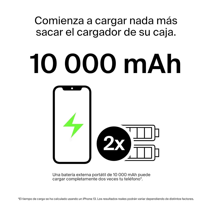 Belkin powerbank 10.000 mAh 15W 2 USB A/1 USB C