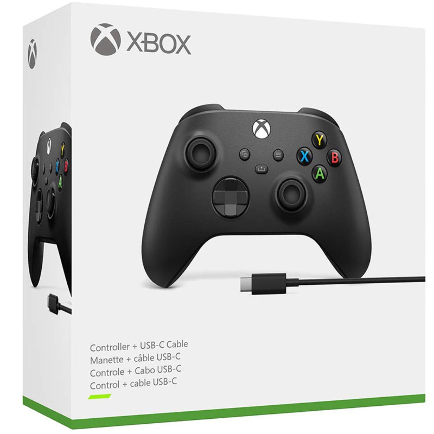 Microsoft Xbox control inalámbrico + cable USB C