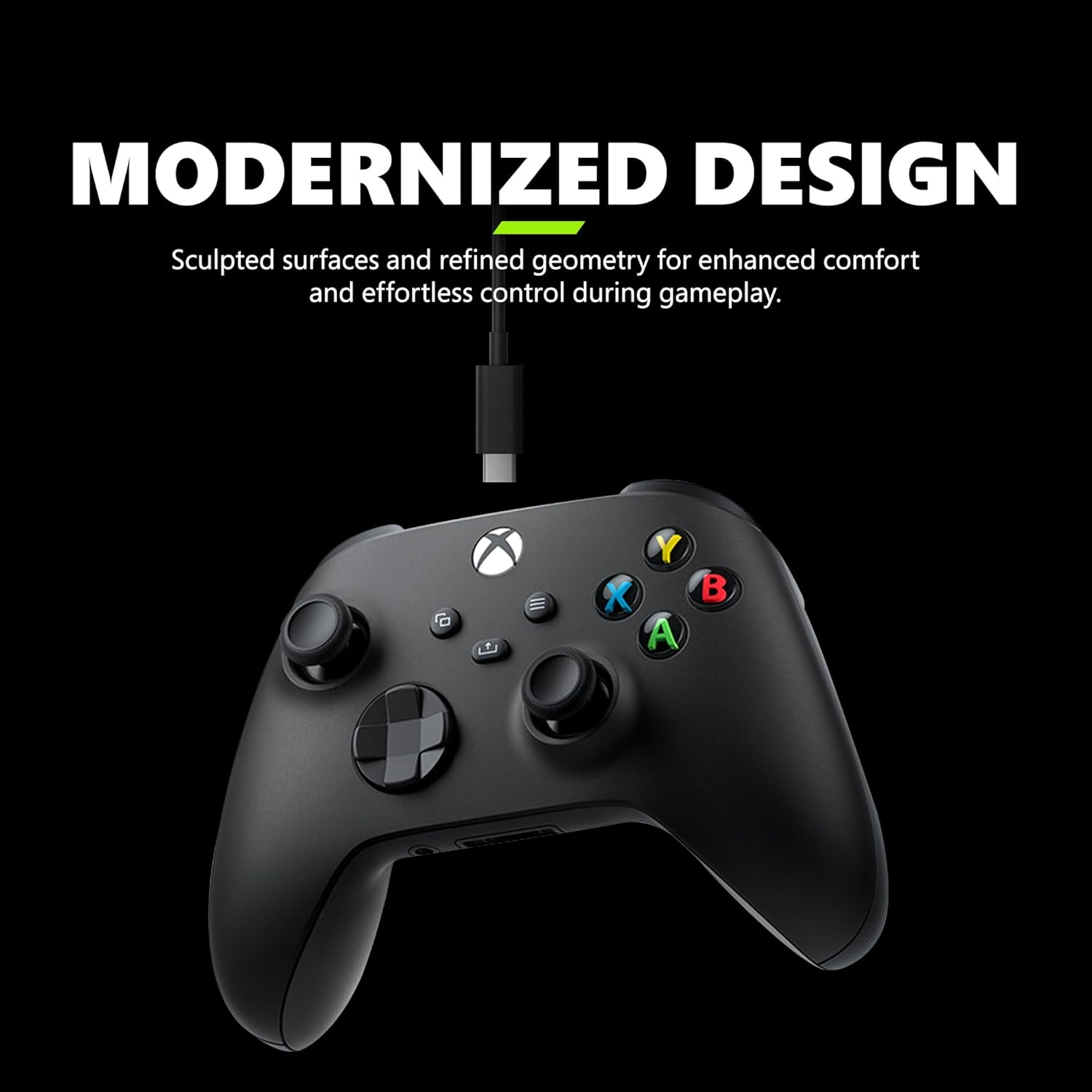 Microsoft Xbox control inalámbrico + cable USB C
