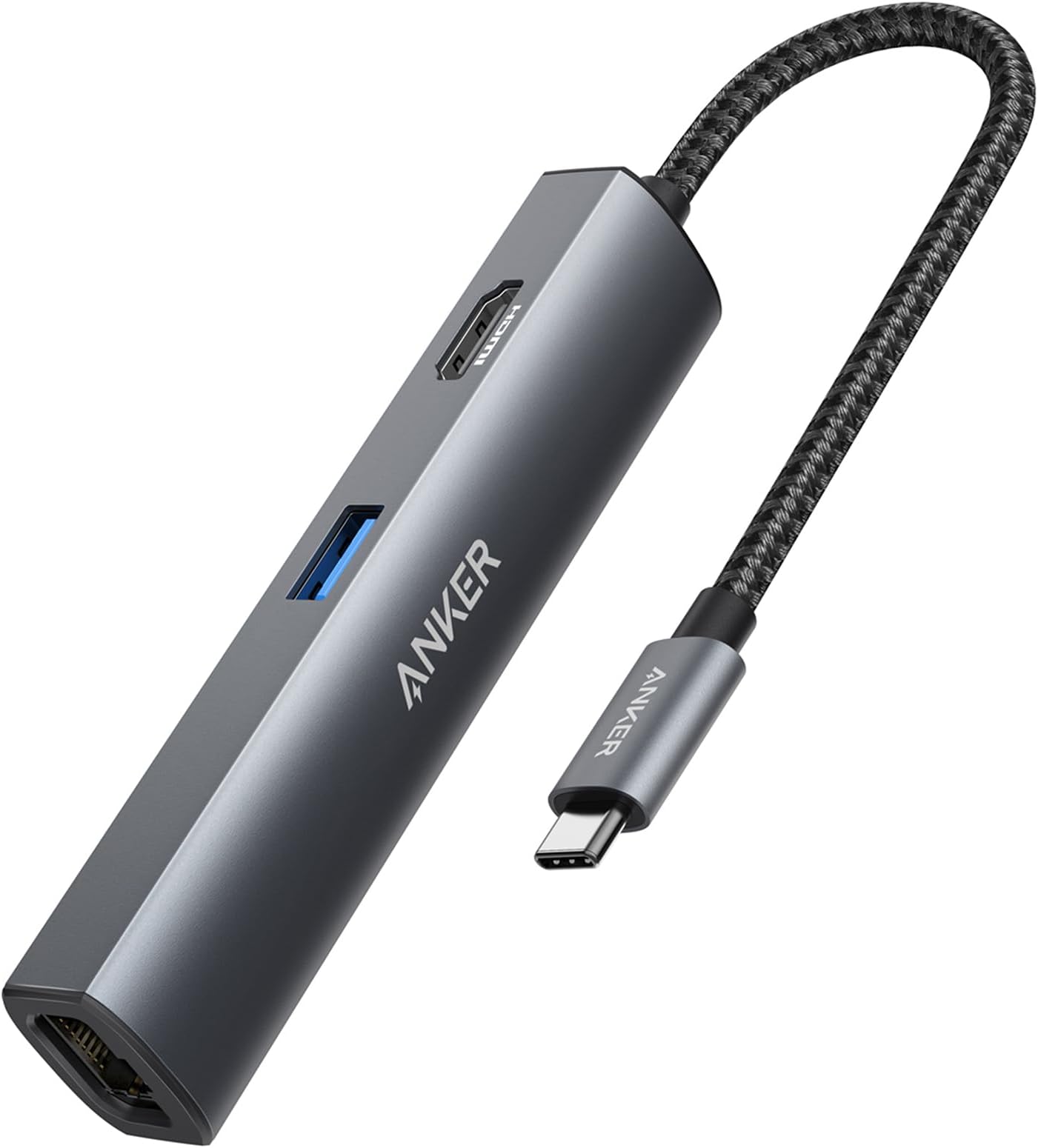 Anker USB-C Hub 5-in-1 4K HDMI Gray | A8357HA0