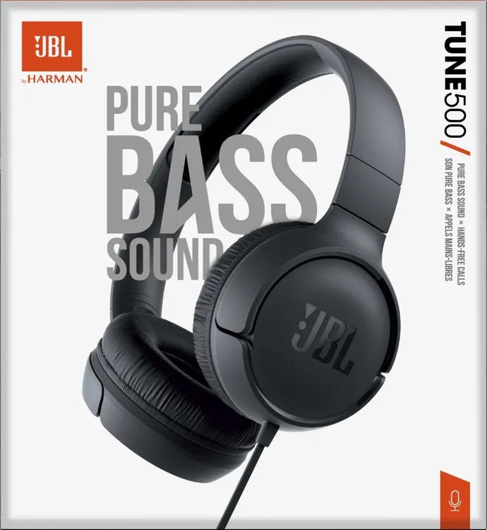 Jbl tune 500 diademas on ear con cable Jack 3.5 mm - Sys Shop Colombia