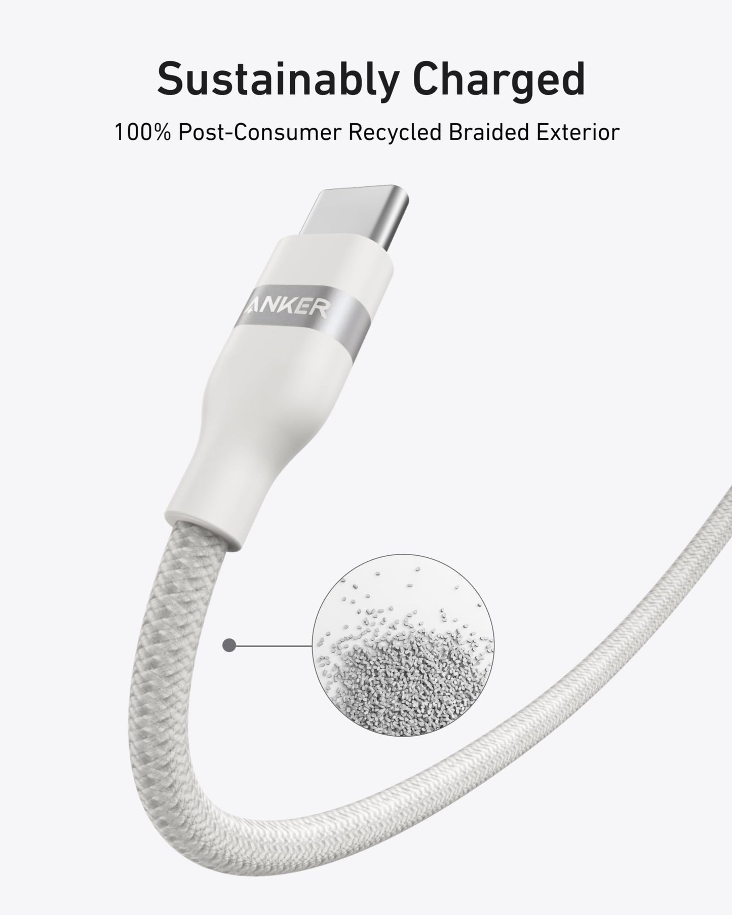 ANKER CABLE 322 C-C WHITE | A81F6H21