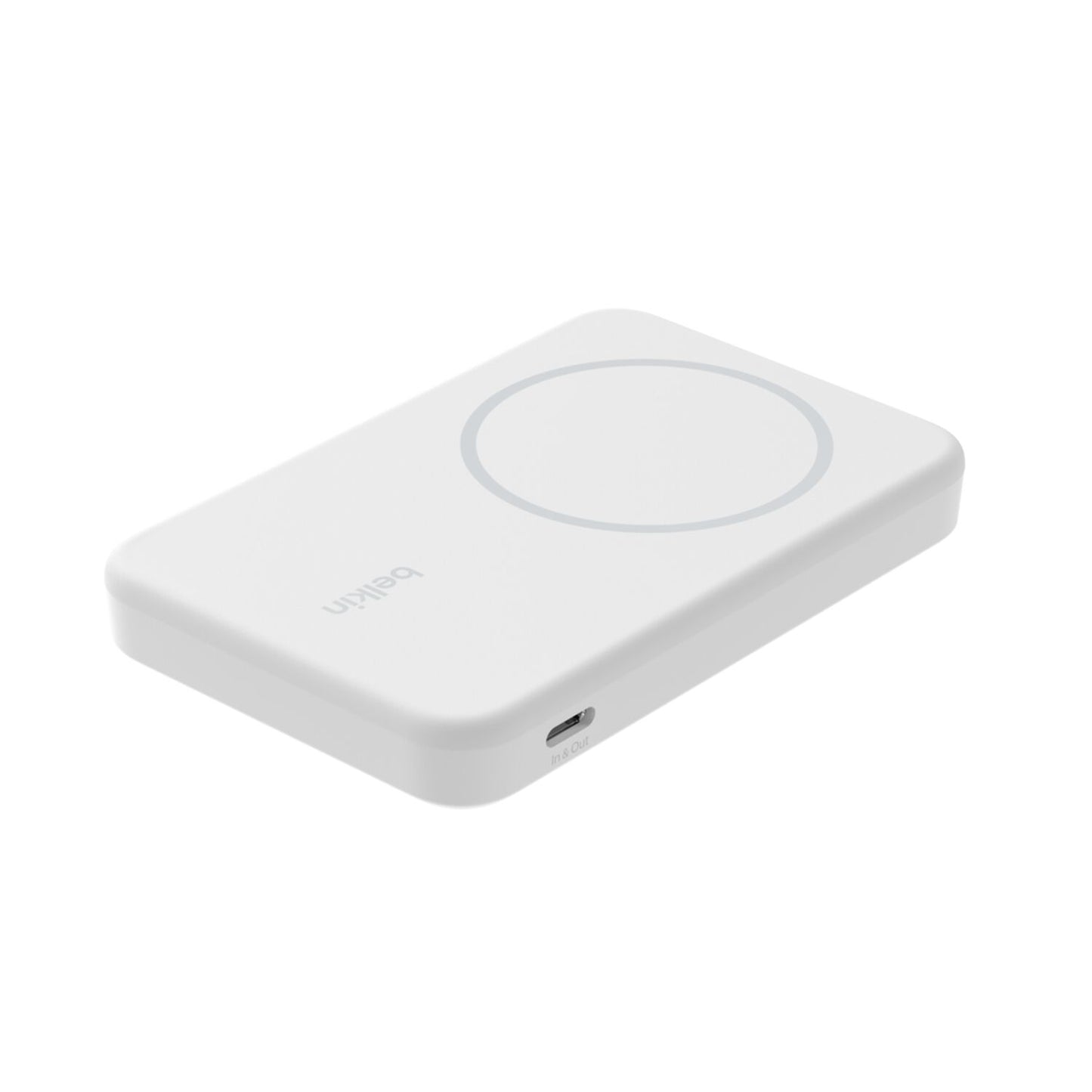 Power Bank Magnético Belkin BoostCharge Pro Blanco Vista 3