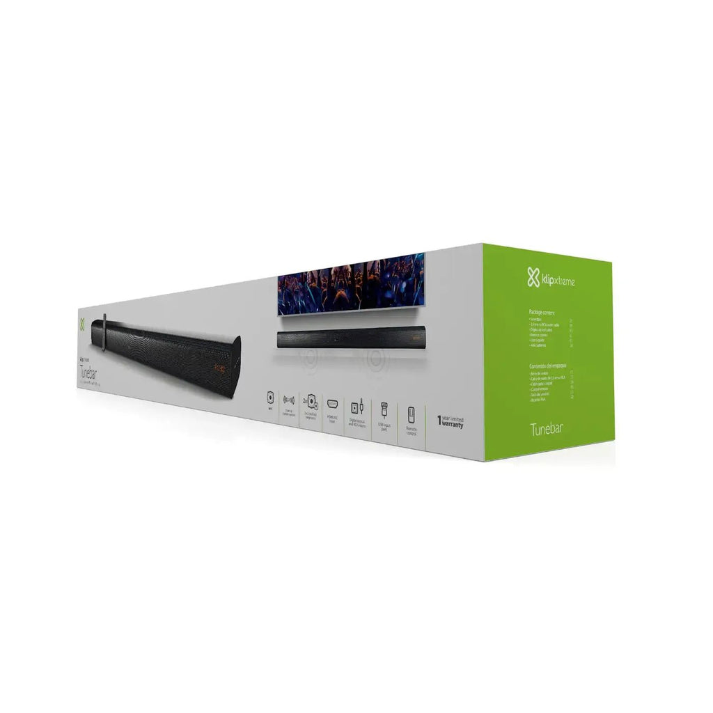 Klip Xtreme barra de sonido Bluetooth TunerBar KSB - 00A 60W - Sys Shop Colombia