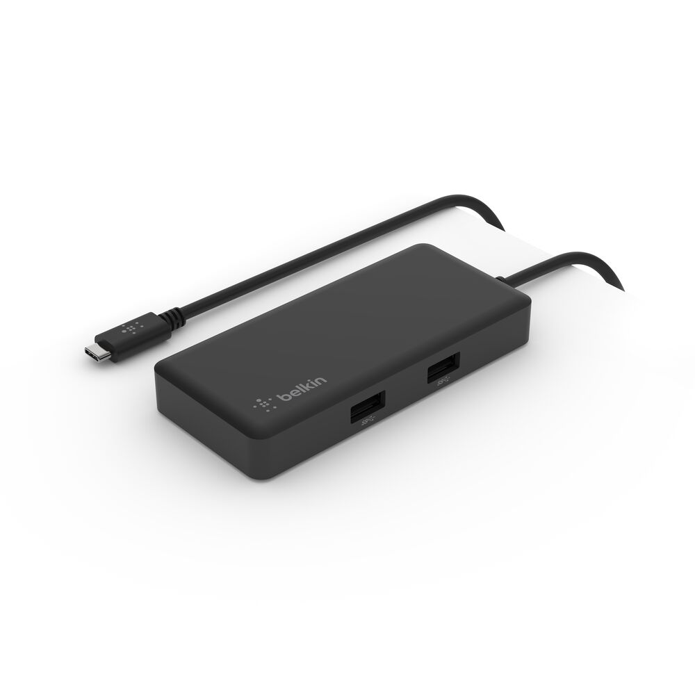 Belkin Hub 5 En 1 Usb C Pd 86w/hdmi 4k 60hz/lan Rj45/2 Usb A - Sys Shop Colombia