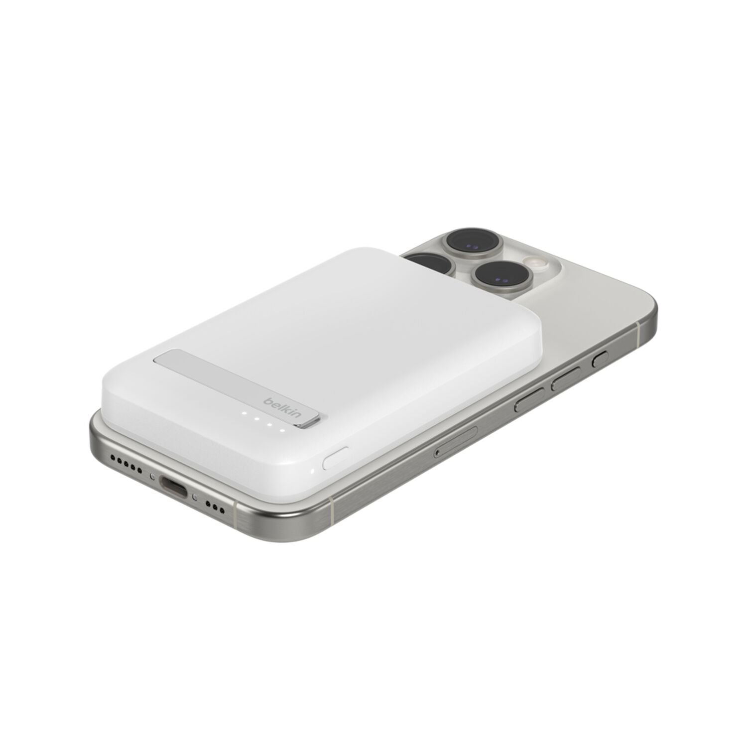 Power Bank Magnético Belkin BoostCharge Pro Blanco Vista 2