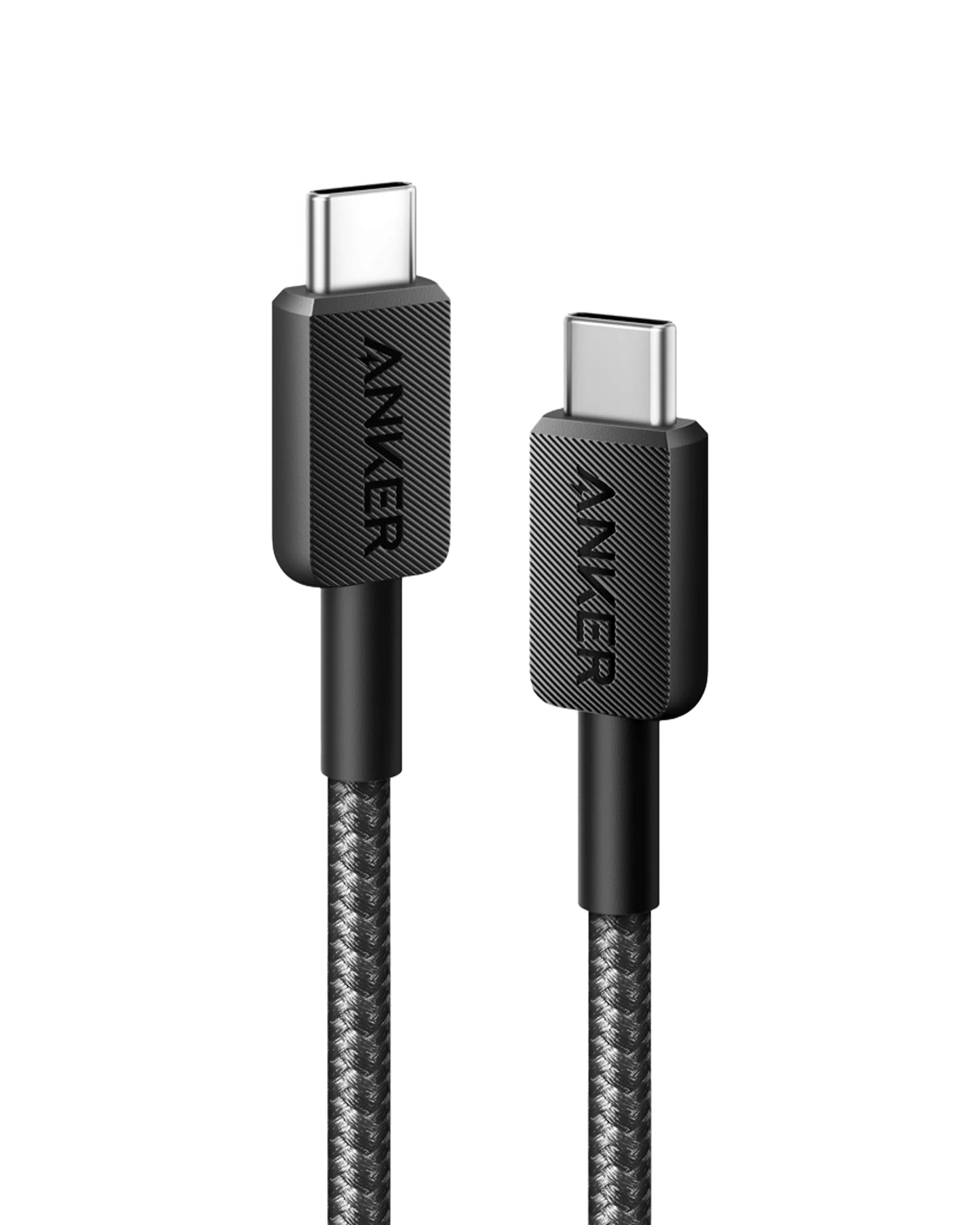 Anker 322 USB-A to USB-C Cable 6ft Braided Black | A81H6H11