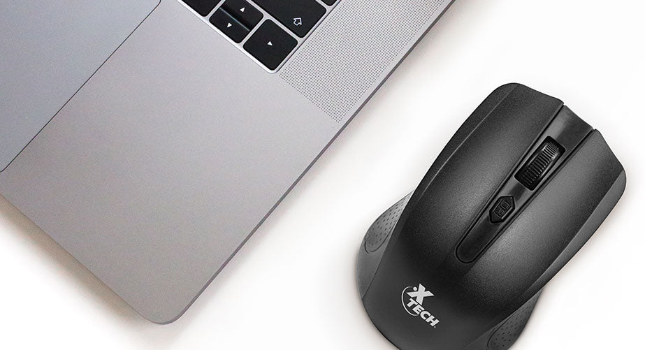 Xtech mouse inalámbrico de 4 botones Galos XTM - 310BK 1600Dpi - Sys Shop Colombia