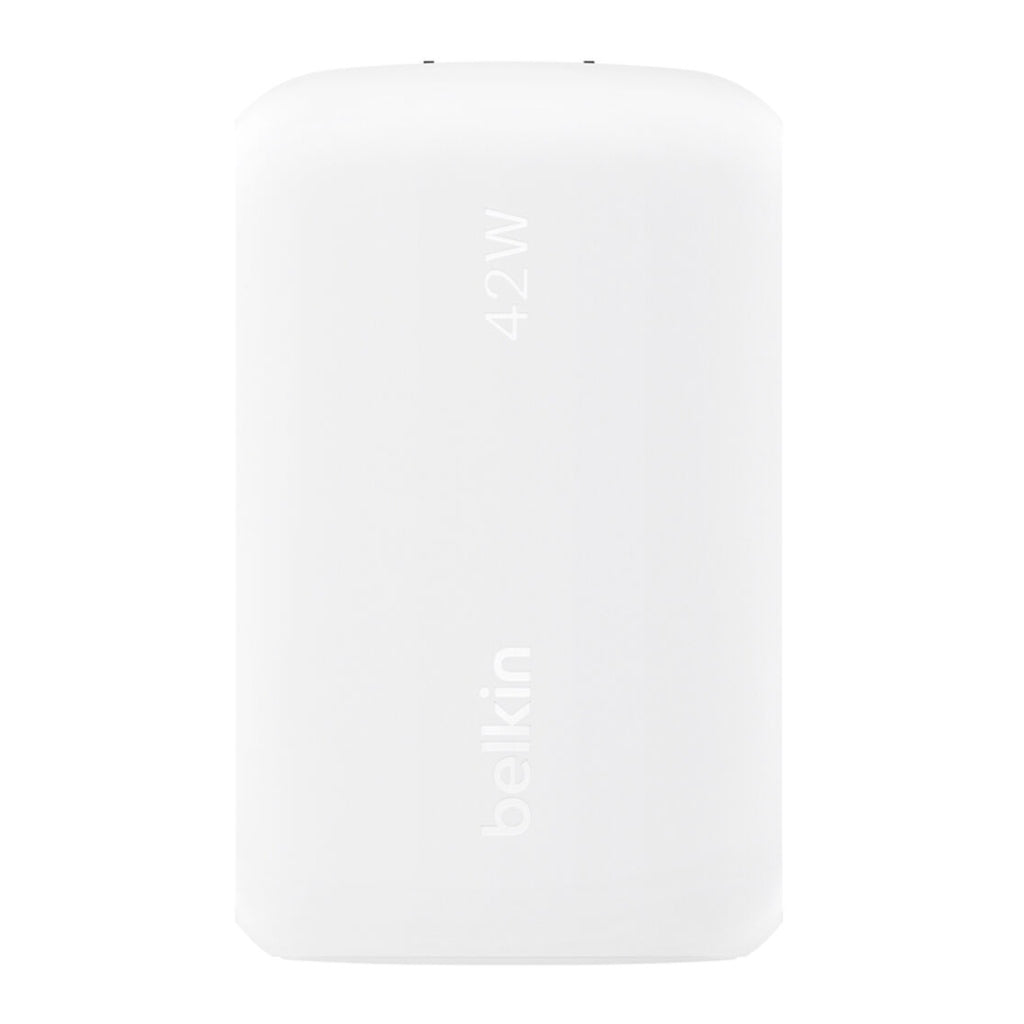 Belkin 42W USB-C PD PPS WALL CHARGER USBC 30W USB A 12W + | WCB009DQ1MWH-B6
