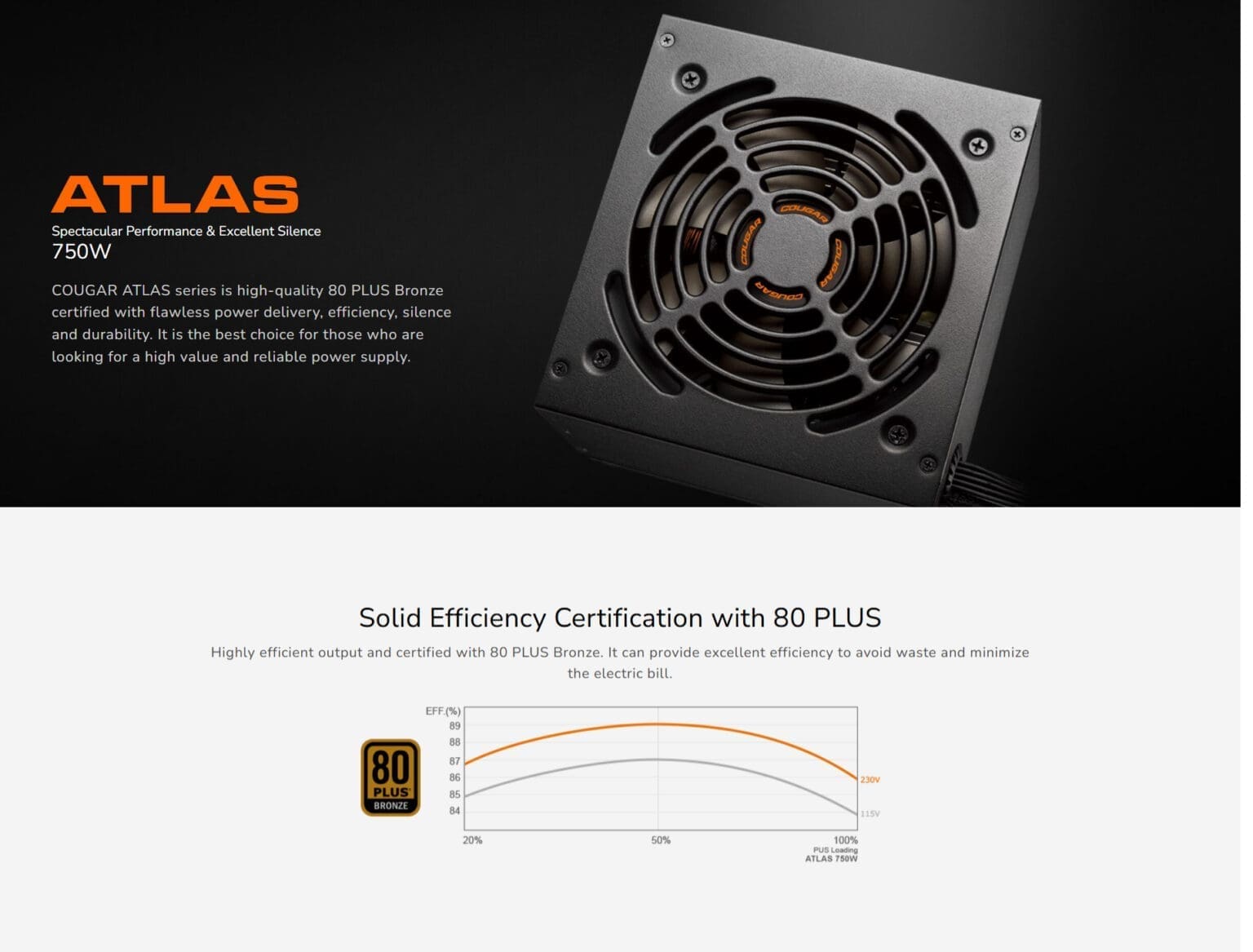 Cougar Atlas 750W 5