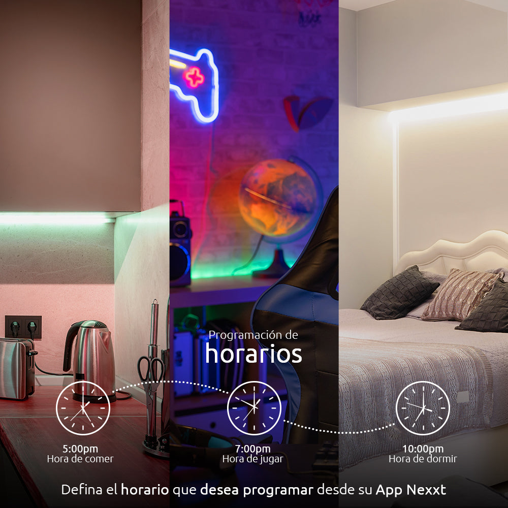 Tira LED Nexxt NHB-S613 instalación