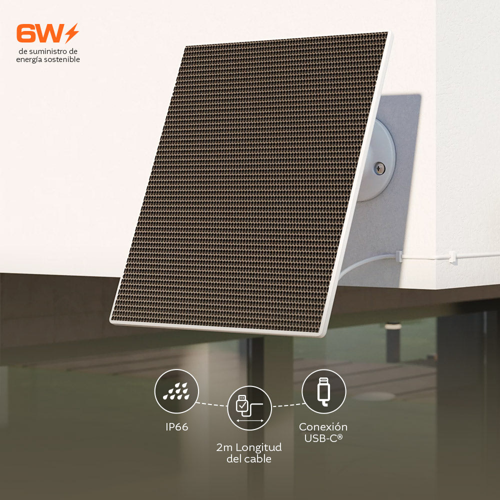 Panel Solar Nexxt NHC-SP61W despliegue