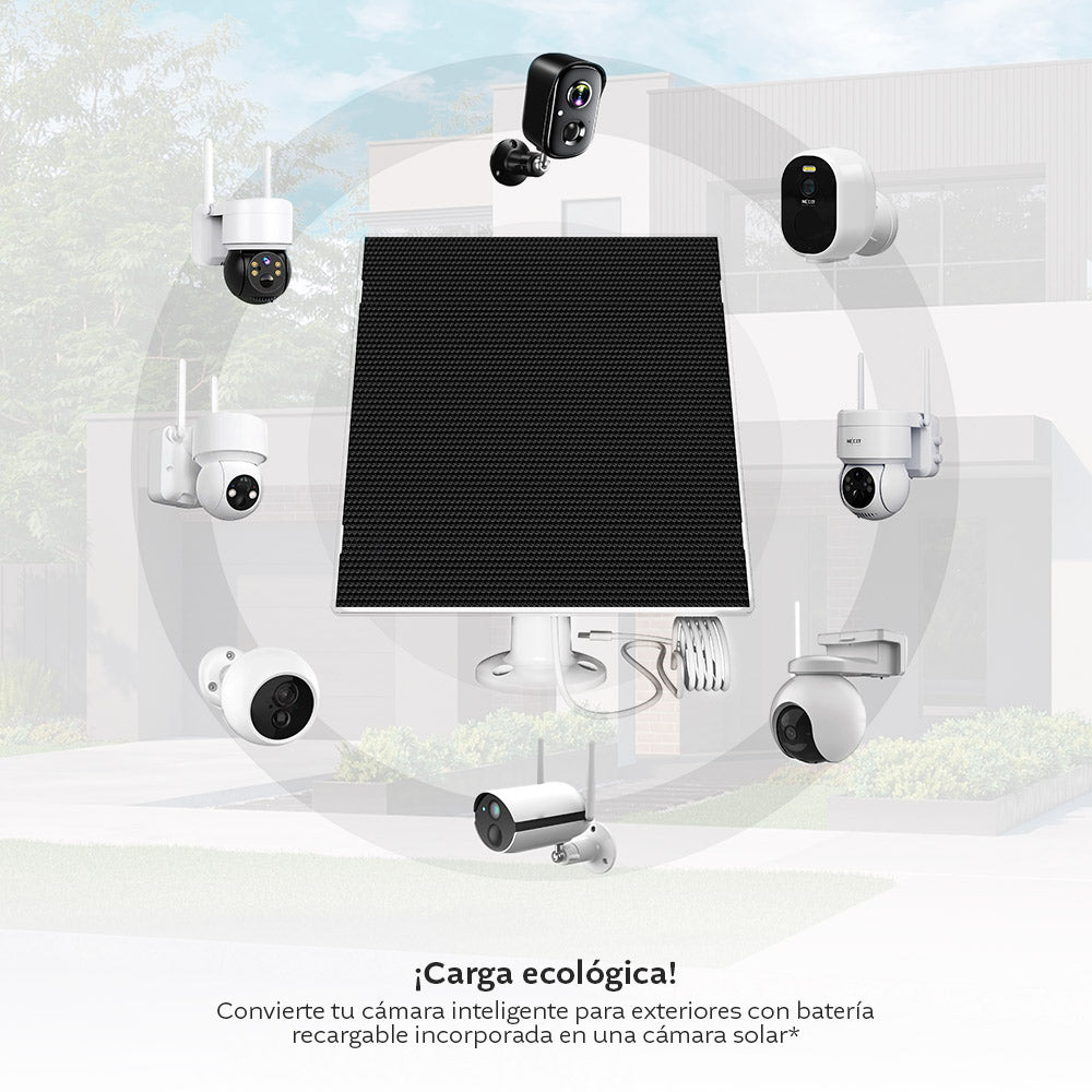 Panel Solar Nexxt NHC-SP61W detalle USB