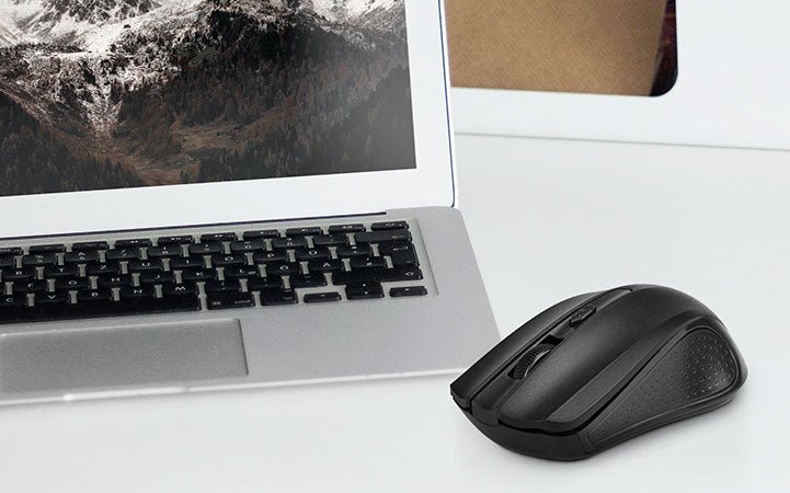 Xtech mouse inalámbrico de 4 botones Galos XTM - 310BK 1600Dpi - Sys Shop Colombia