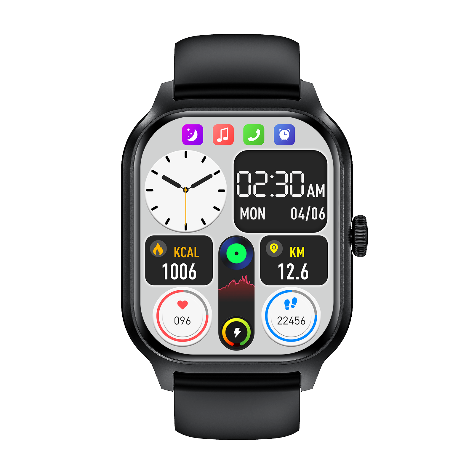Lemfo reloj inteligente 2.01" resistente al agua