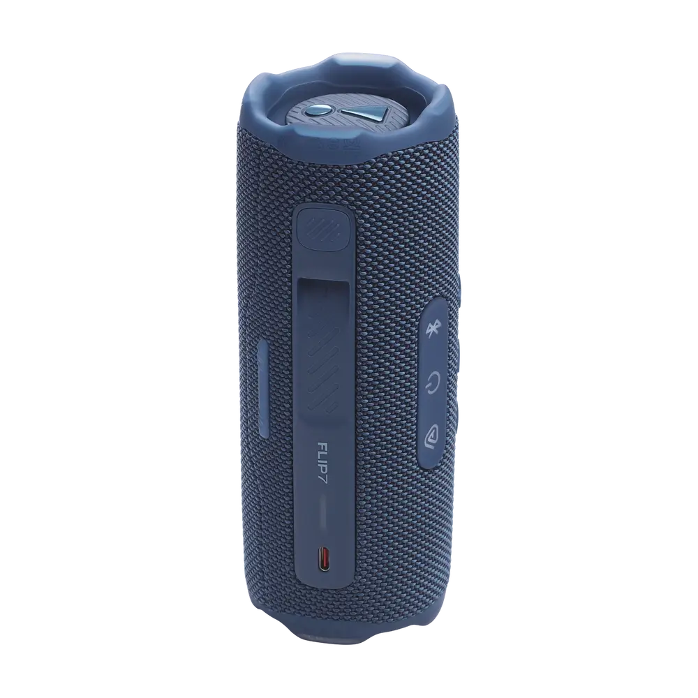 JBL Flip 7 Azul vista lateral
