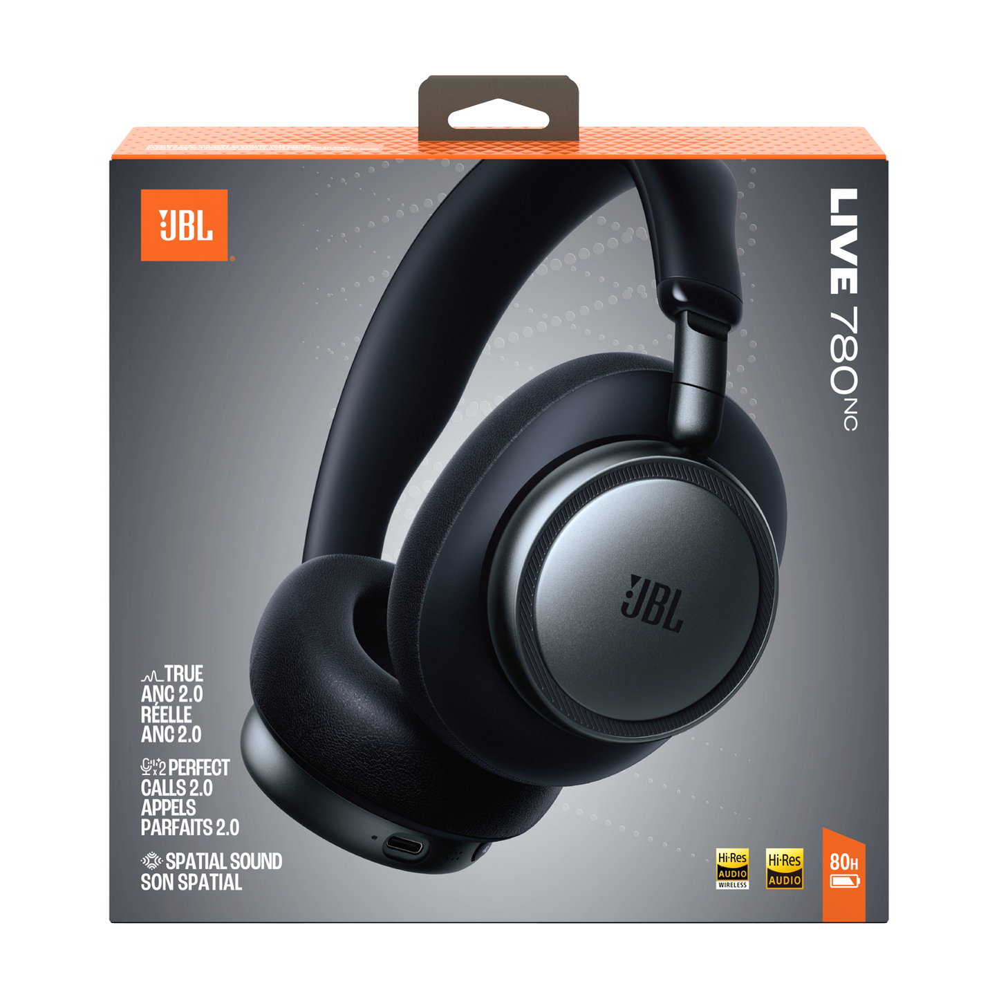 Caja del producto JBL Live 780NC