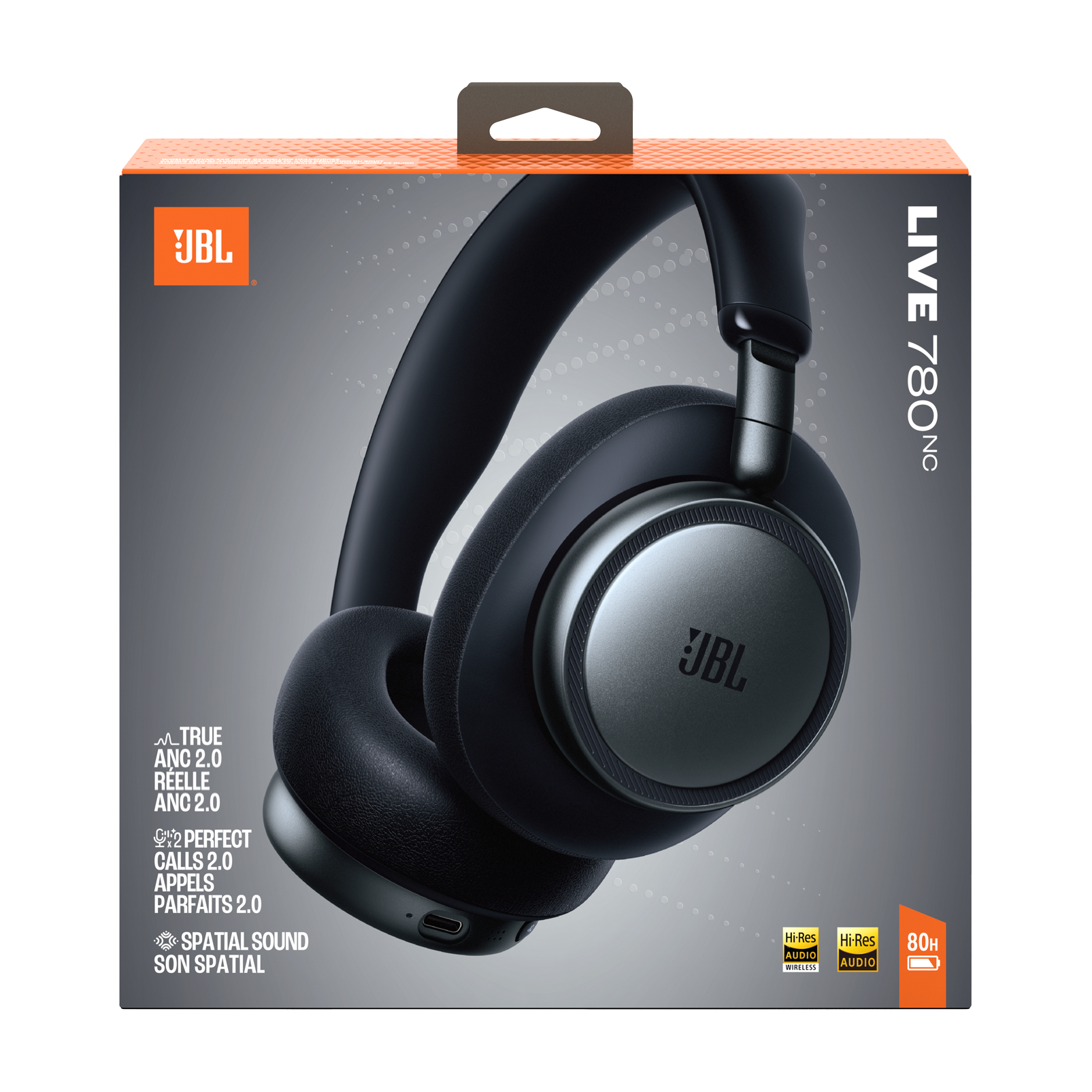 Caja del producto JBL Live 780NC