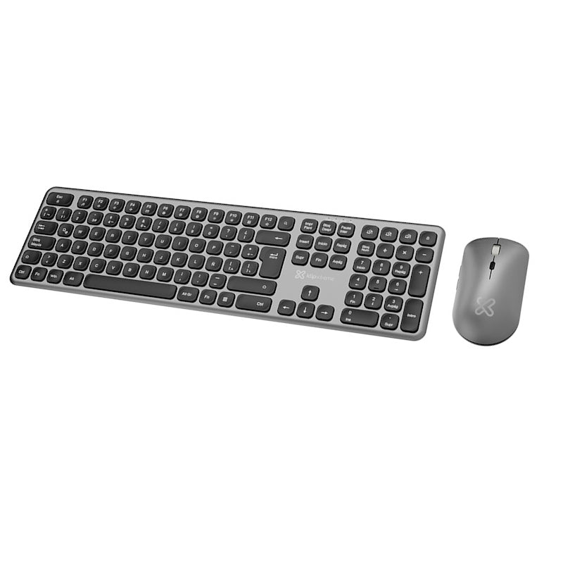 Combo teclado y mouse inalámbrico recargable Klip Xtreme Linkey Duo KBK-850