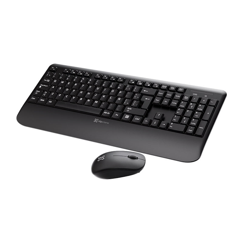 Combo teclado y mouse inalámbrico Klip Xtreme KeyRoll KCK-300S