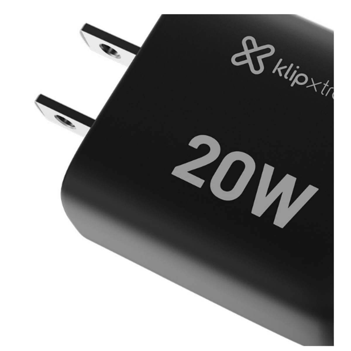 Klipxtreme Cargador Smart 20w Carga Rápida Gan Usbc Pd3. 0 - Sys Shop Colombia