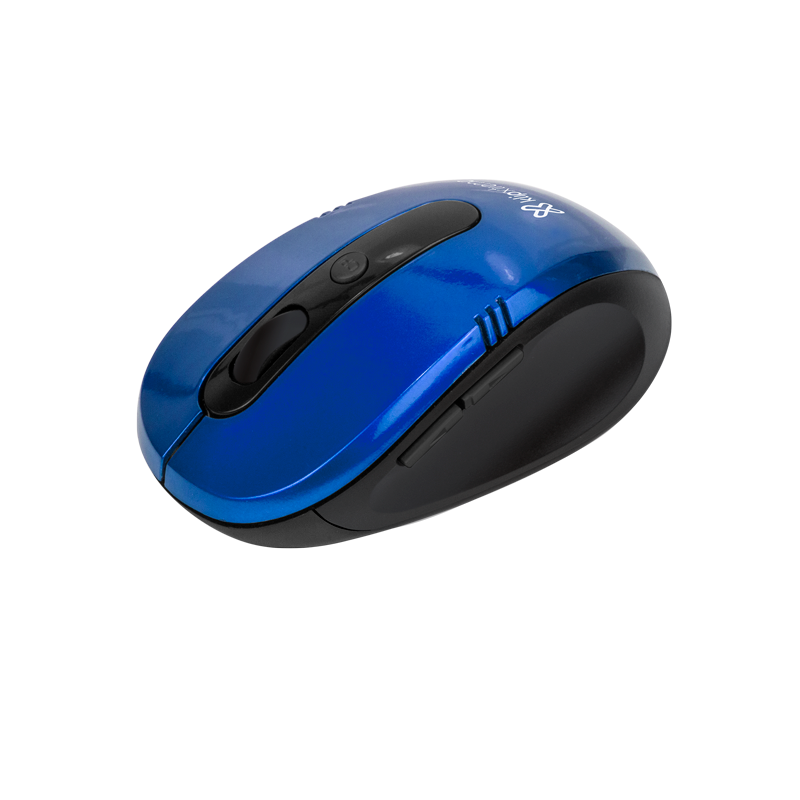 Mouse inalámbrico Klip Xtreme Vector Azul KMW-330