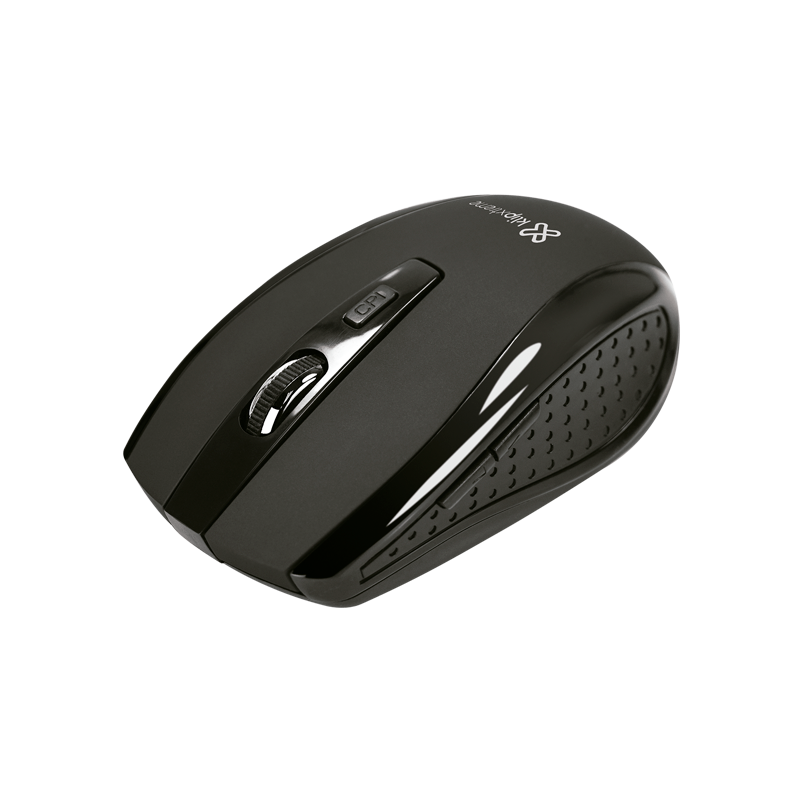 Mouse inalámbrico Klip Xtreme Klever Negro KMW-340