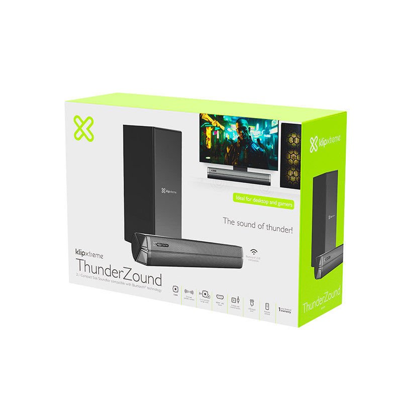 Klip Xtreme barra de sonido Thunderbird KSB-050  120W con subwoofer