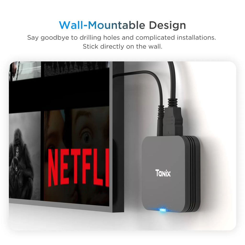 Tanix mini tv box 4K 60fps android 10 para televisores - Sys Shop Colombia