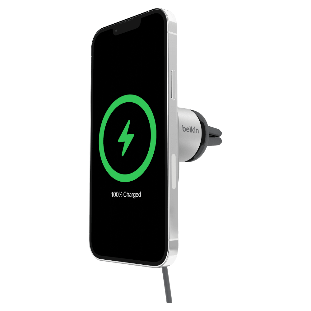 Belkin Qi2 15W Car Vent Mount Pro | WIC008BTGR-V2