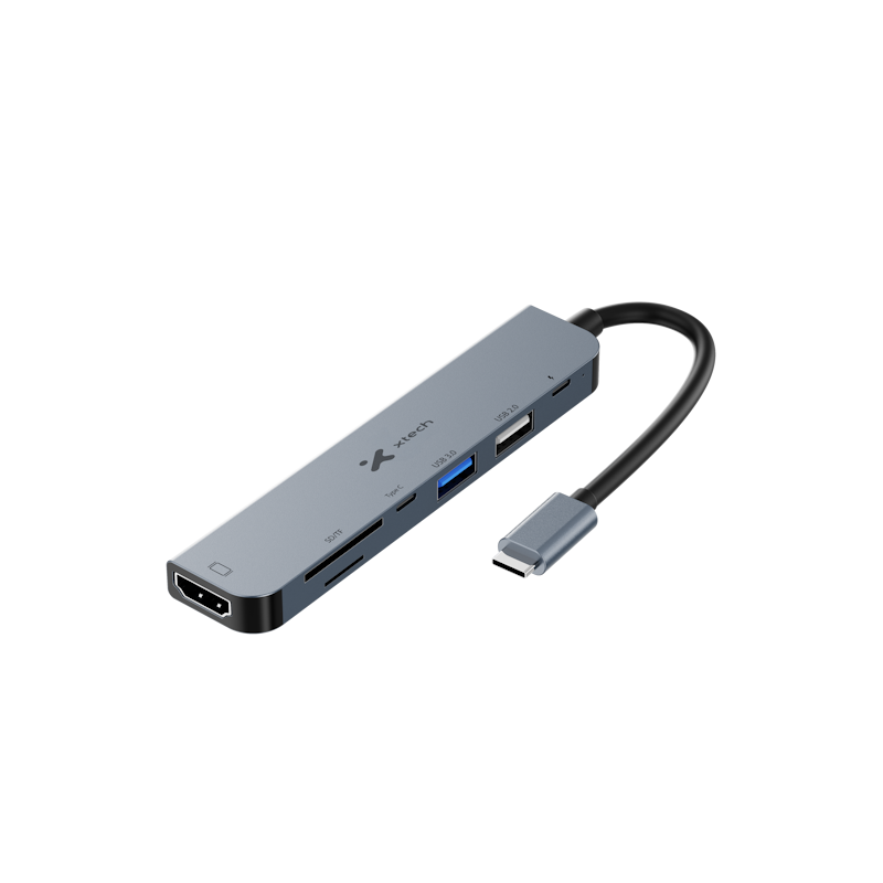 Hub USB-C 7 en 1 XTC-571