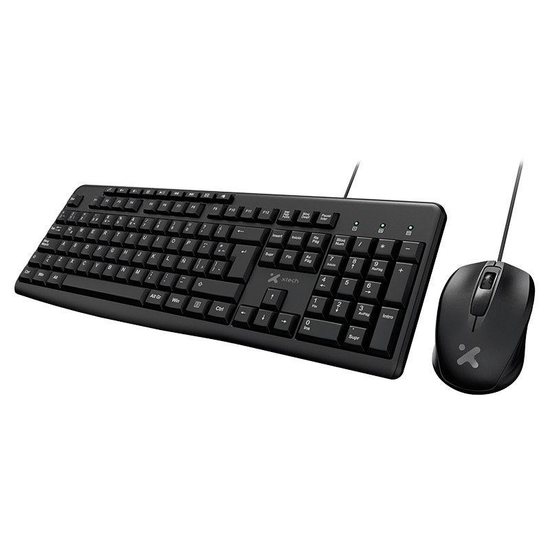Combo Xtech Dúo XTK-302S - Teclado y mouse