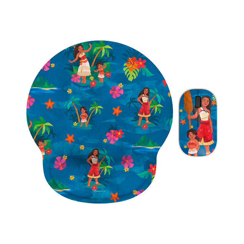 Kit Mouse Alfombrilla Edición Moana