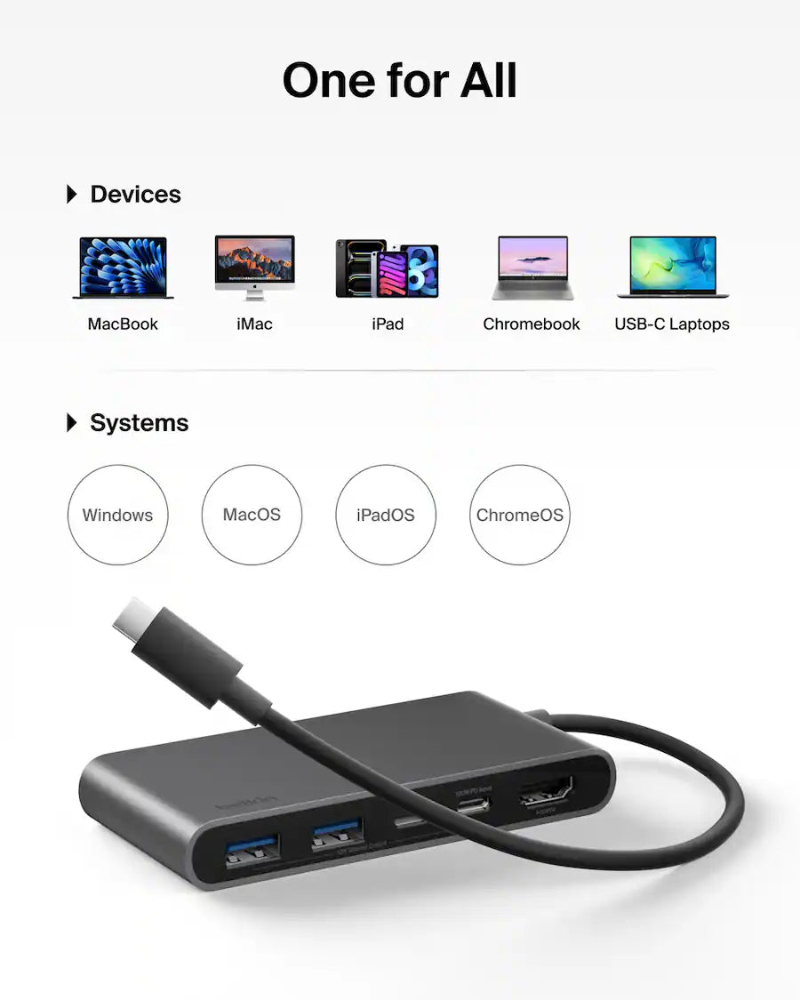 Hub USB-C 5-in-1