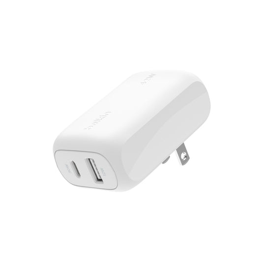 Cargador de Pared Belkin 42W Blanco frente