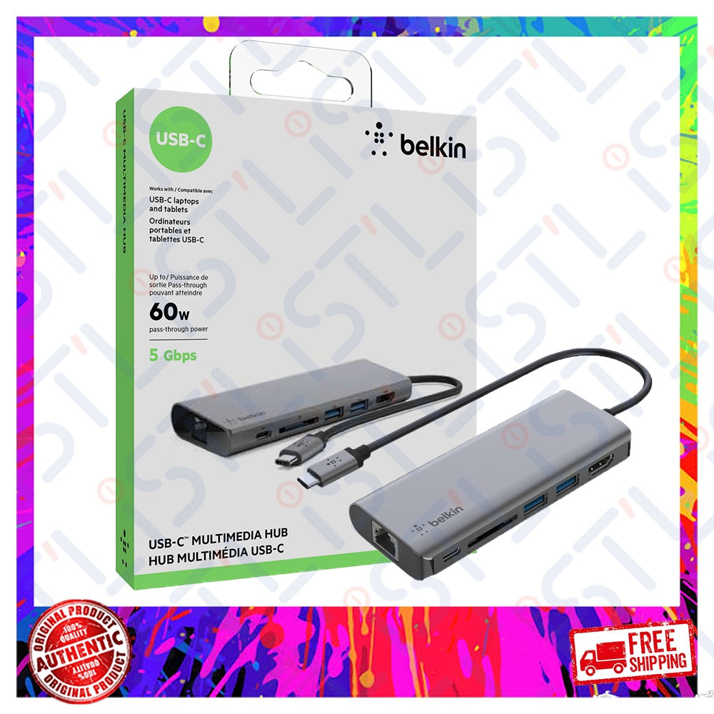Belkin adapter USB-C 8-in-1 Hub
