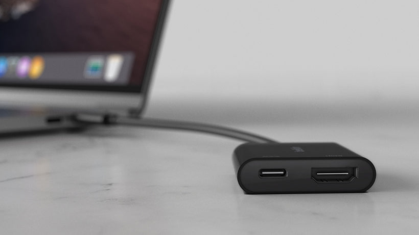 Adaptador USB-C a HDMI Belkin - Potencia y video