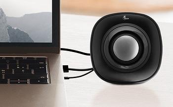 Parlante Xtech Spekter XTS-115BL Negro/Azul - vista 5
