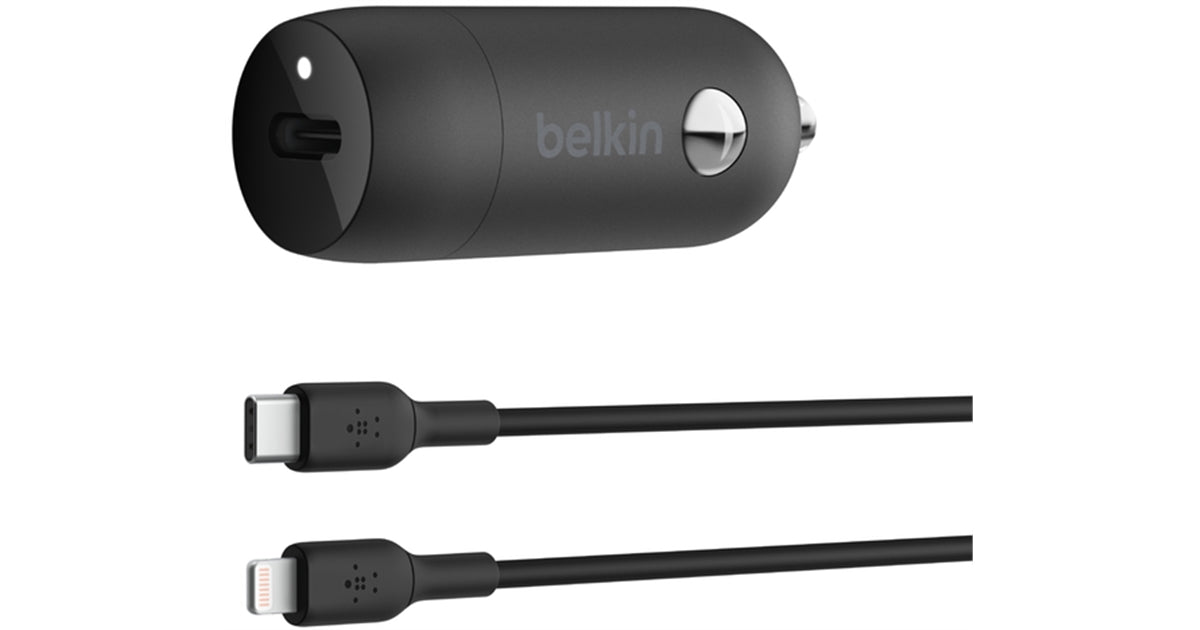 37W CAR CHARGER USB-C 25W, USB-A 12W + Cable USB-C a LGT
